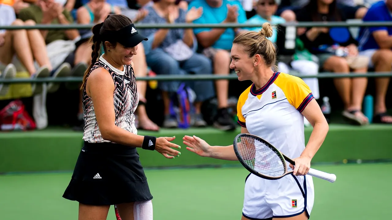 Simona Halep şi Gabriela Ruse sunt calificate în turul secund în proba de dublu la Indian Wells