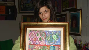 Expoziţia tinerei pictoriţe Isabelle Susan, deschisă la Centrul 