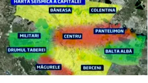 Stai în Capitală? Vezi cât de tare s-ar putea zdruncina blocul tău