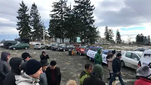 Drum din Cluj care arată ”ca după bombardament” - GALERIE FOTO