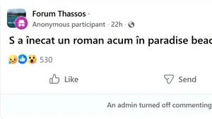 Un român a murit în timp ce se afla în vacanță în Thassos