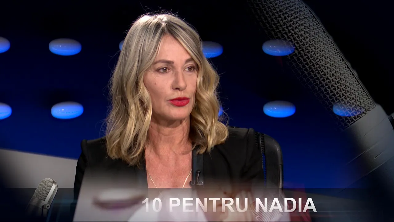 Nadia Comăneci a gătit româneşte pentru masa de Revelion
