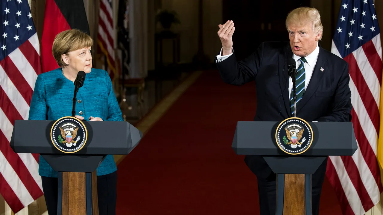 Angela Merkel consideră că relaţia sa cu Donald Trump este una bună, în pofida 