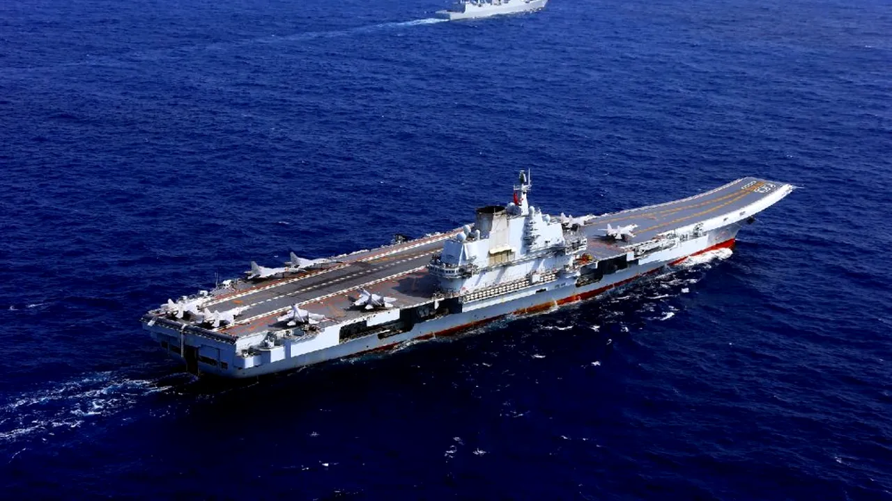 China a trimis nave de război, avioane şi un portavion în preajma Taiwanului 