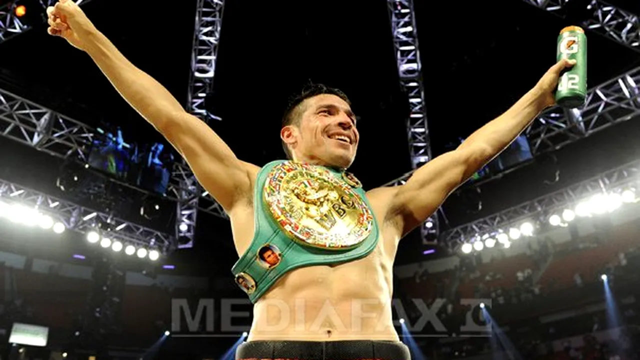 Pugilistul Sergio Martinez, desemnat cel mai bun sportiv al Argentinei, în faţa lui Lionel Messi