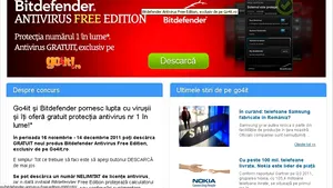Go4it.ro oferă gratuit şi nelimitat licenţe antivirus Bitdefender