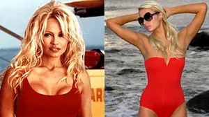 Paris Hilton, pe urmele Pamelei Anderson într-o şedinţă foto pe plajă - FOTO