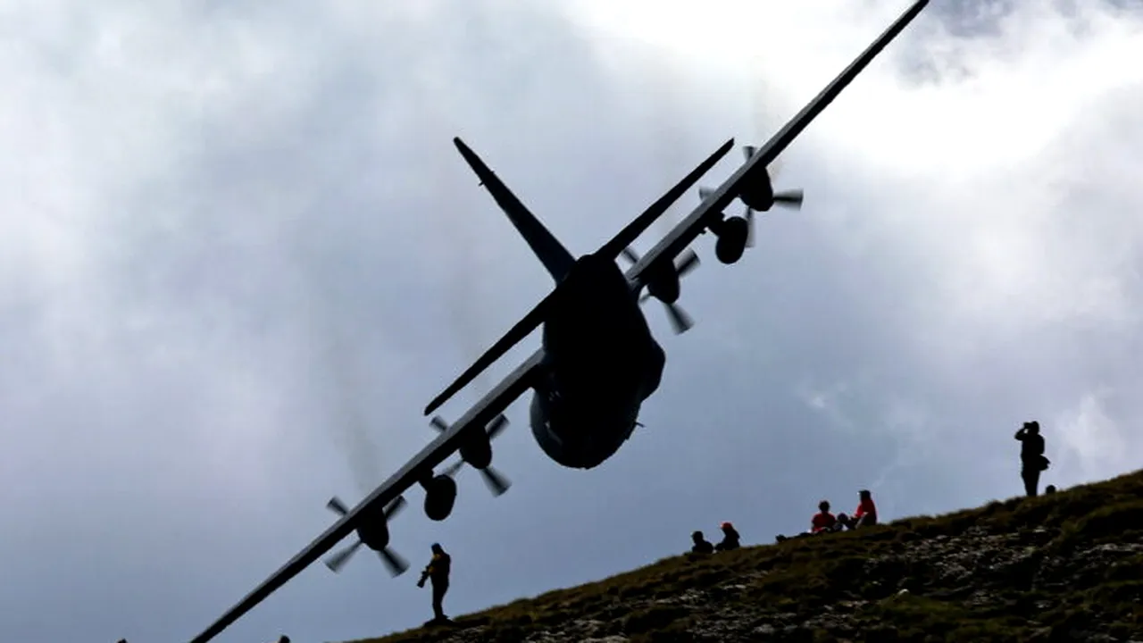 SUA și România marchează 30 de ani de Parteneriat Strategic. Statele Unite au livrat o aeronavă C-130 Hercules Armatei Române