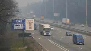 VIDEO. Incendiile de la Cernobîl au acoperit Kievul cu un nor gros de fum. Capitala Ucrainei, cel mai poluat oraş din lume