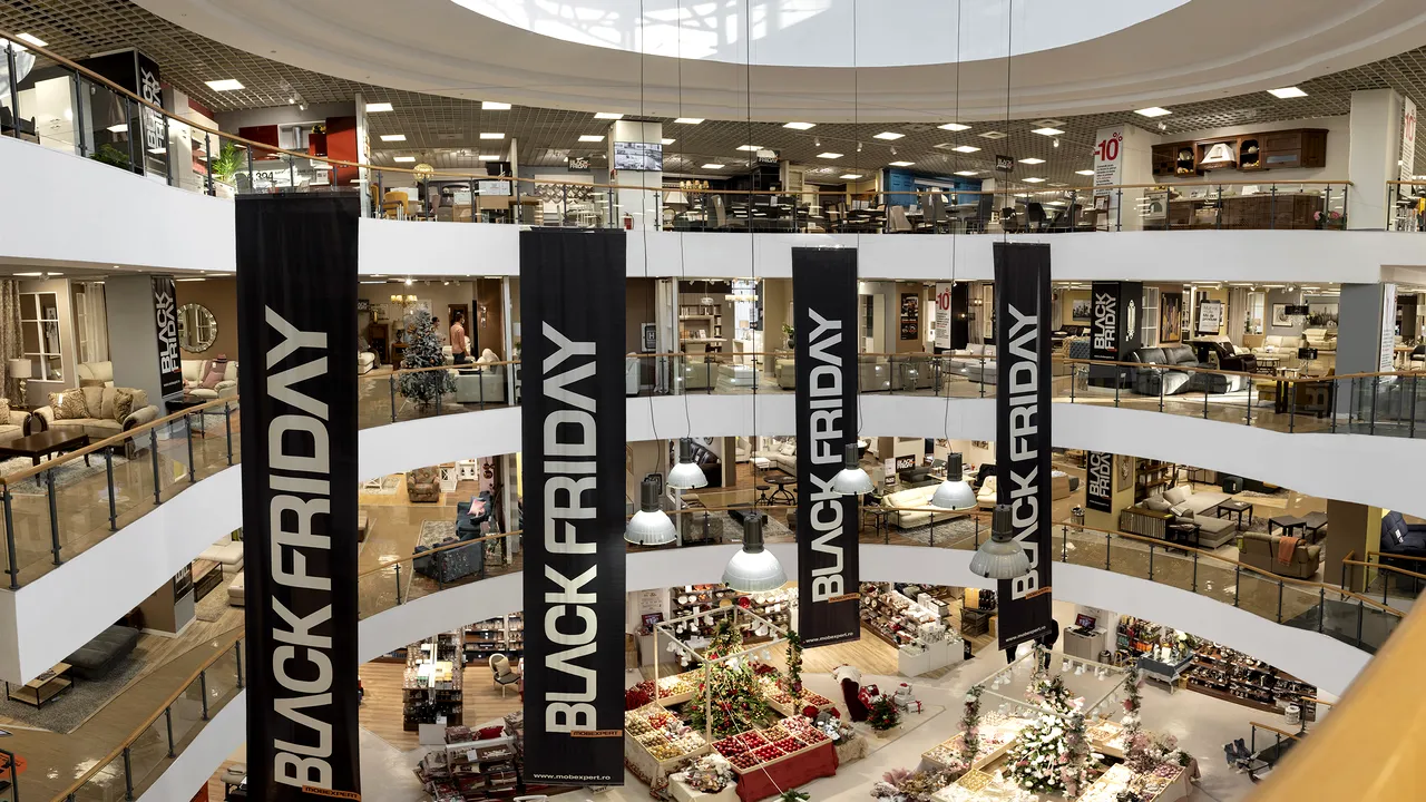 Black Friday la Mobexpert: 12 zile cu oferte speciale şi reduceri de până la 50% la mii de produse 