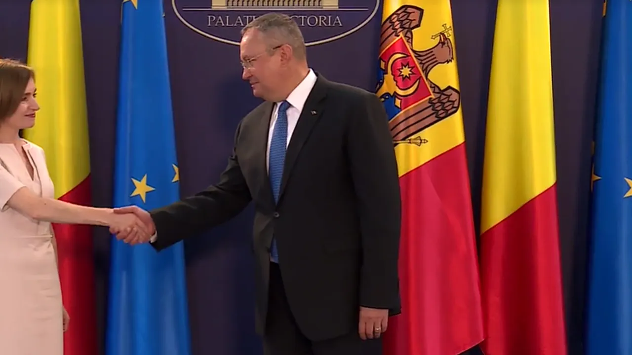 Ciucă, discuţii cu Maia Sandu despre securitatea energetică şi criza refugiaţilor din Ucraina