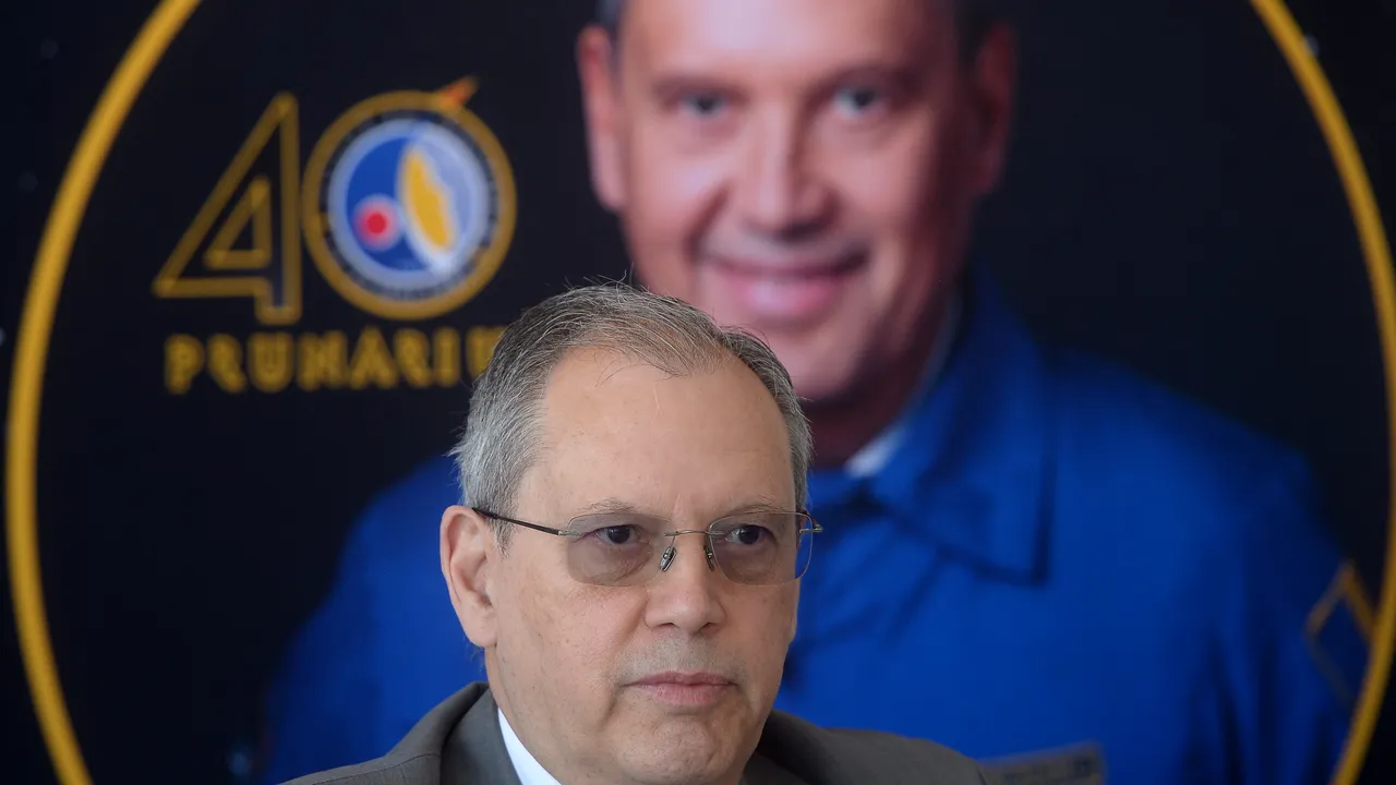 Dumitru Prunariu, la 40 de ani după primul zbor în spaţiu. Momentul istoric, aniversat de Academia Română