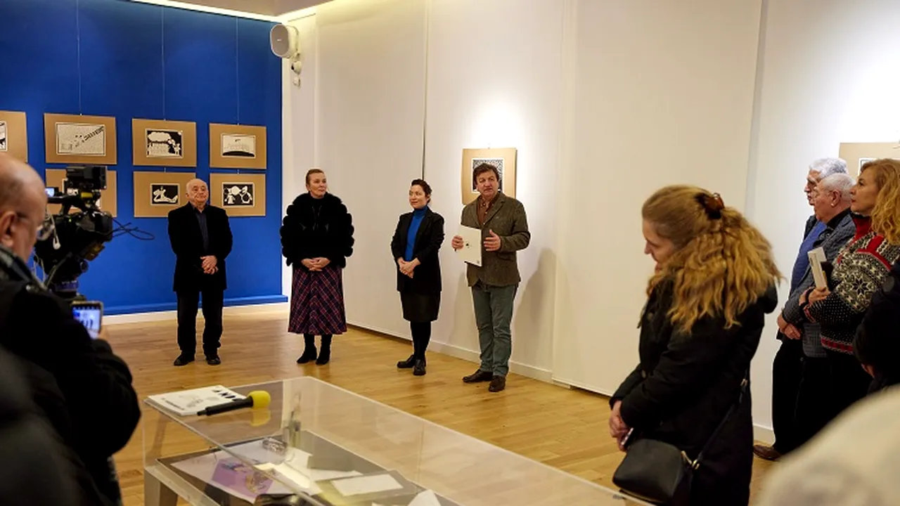Expoziţia In Memoriam ANDO Înţelepciune profundă adusă cu „ironie tandră” în cotidian
