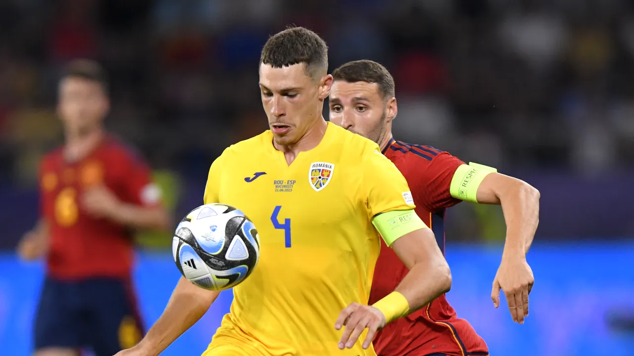 România U21, debut cu înfrângere în faţa Spaniei la Euro U21 2023