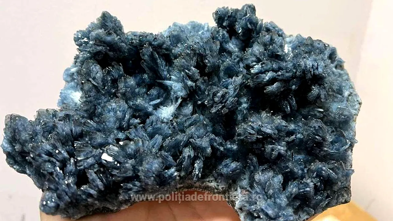 27 de kilograme de flori de mină, posibil din patrimoniul naţional, la Aeroport Cluj-Napoca