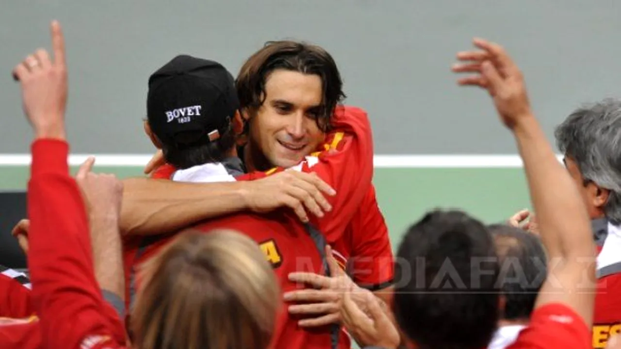 FINALA CUPA DAVIS: Spania a egalat Cehia, scor 2-2