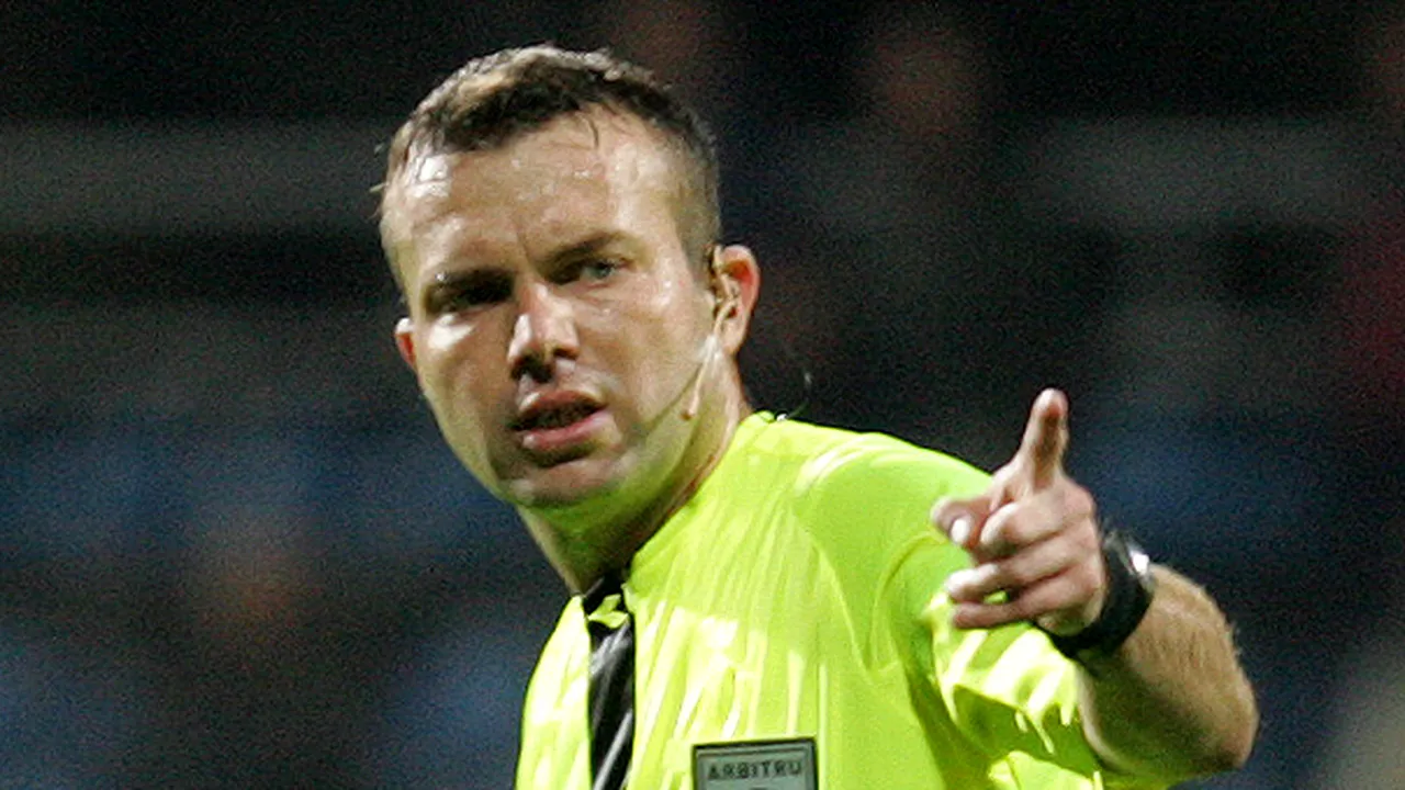 Arbitrul de fotbal Marius Martiş a fost reţinut pentru 24 de ore