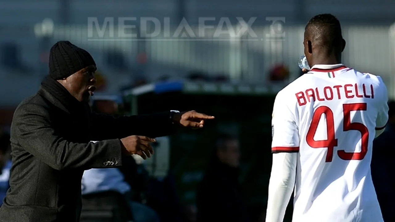 Balotelli, amendat cu 10.000 de euro după meciul cu echipa Cagliari