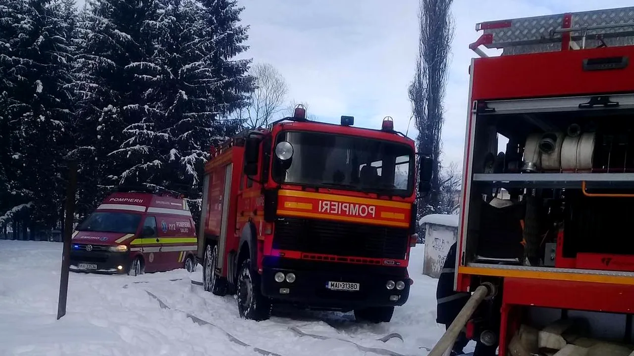 Incendiu la Spitalul de Cardiologie din Covasna
