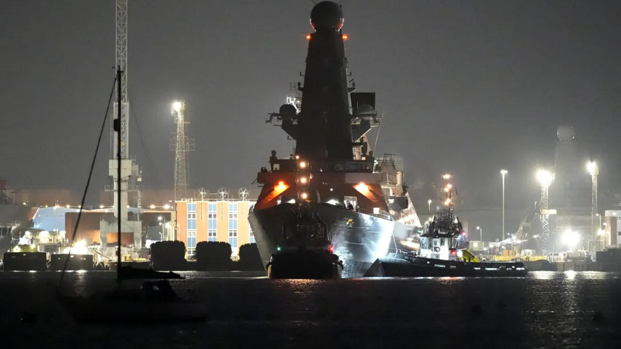 Distrugătorul HMS Dragon ajunge în estul Mediteranei, anunță ministrul britanic al Apărării