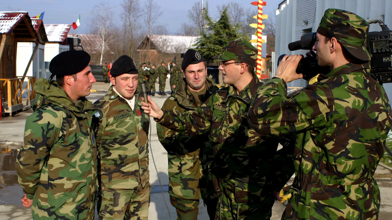 MApN a suplimentat cu 130 de militari contingentul din Kosovo