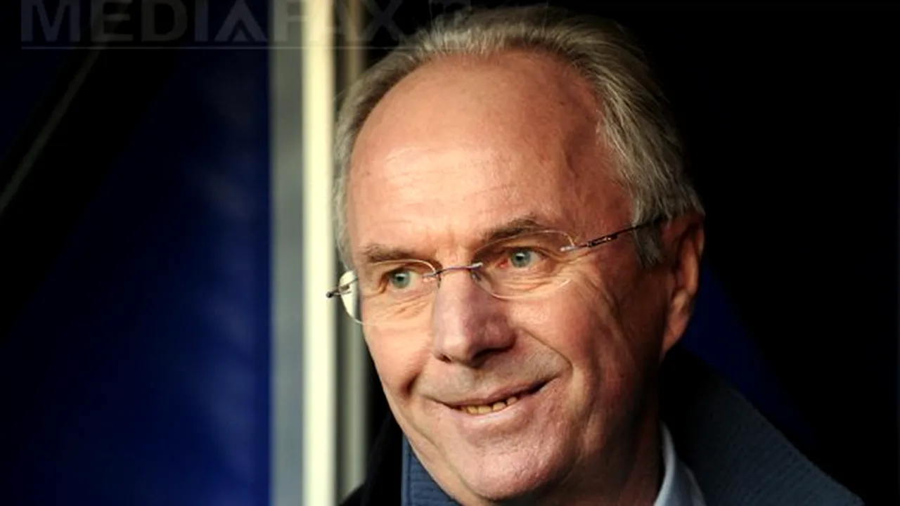 Sven-Goran Eriksson va fi antrenorul lui Liverpool la un meci amical
