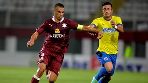 STEAUA a învins Rapid, scor 2-1, şi s-a calificat în sferturile Cupei Ligii. Antrenorul brazilian Ze Maria a asistat la partidă