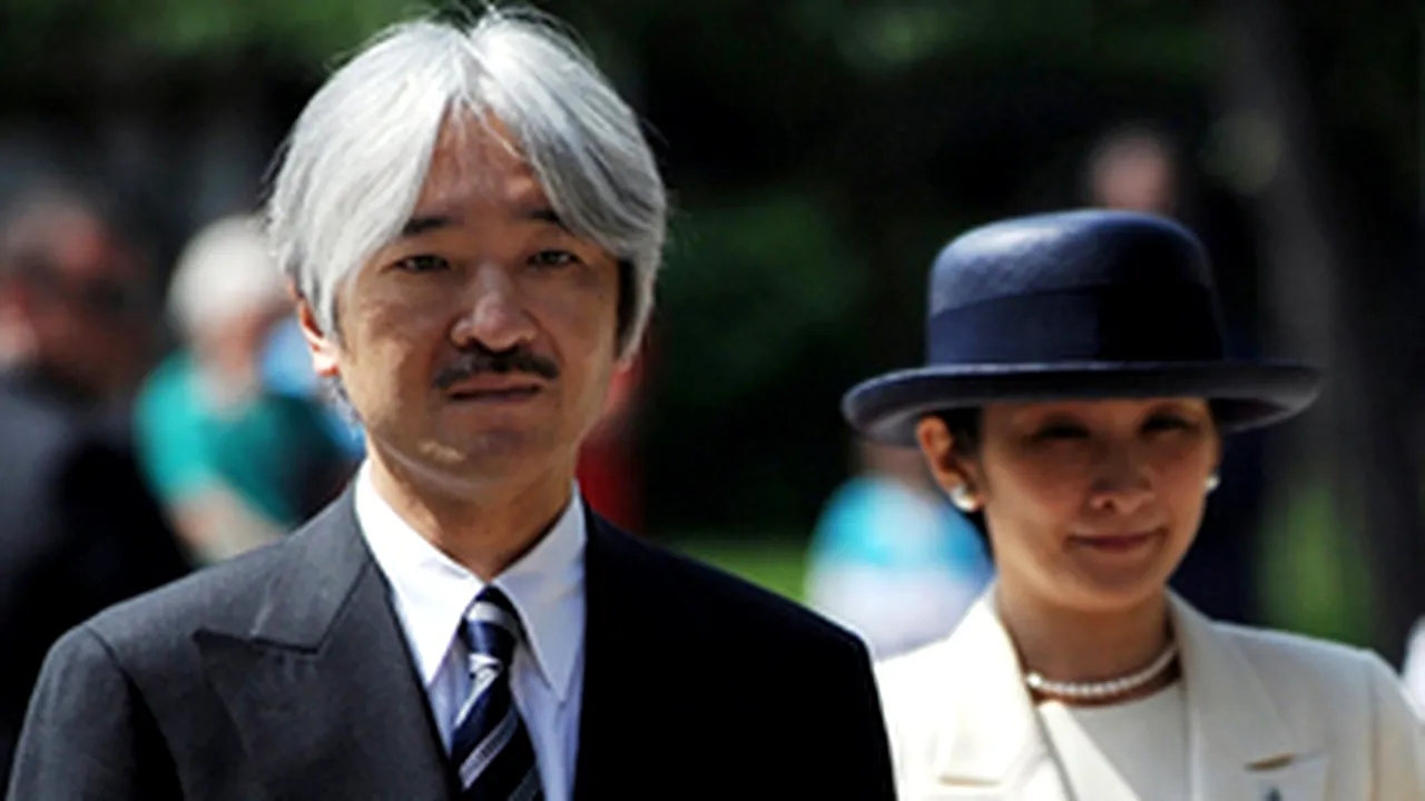 Romanian President Welcomes Prince Akishino Of Japan And Princess Kiko