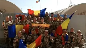 Militarii români din Afganistan încurajează naţionala României înainte de barajul cu Grecia. Mesajul lor către tricolori - VIDEO