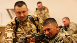 REPORTAJ: Maior de infanterie - Jumătate din vârsta fiicei mele eu am fost în misiuni şi aş merge din nou