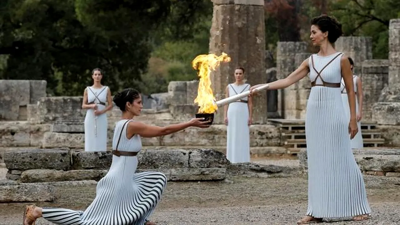 A fost aprinsă Torţa pentru Jocurile Olimpice de la Pyeongchang 2018