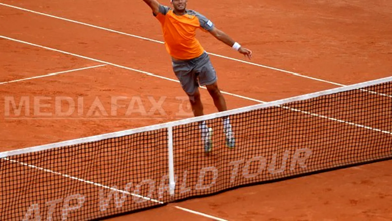 Tecău a primit un trofeu special din partea organizatorilor BRD Năstase Ţiriac Trophy
