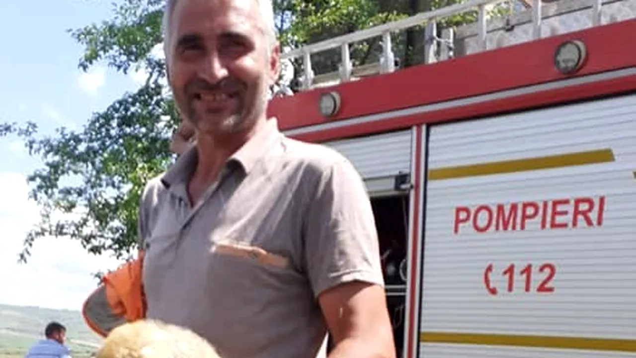 Un miel care a supravieţuit 36 de ore într-o ţeavă de gaz, salvat de pompieri