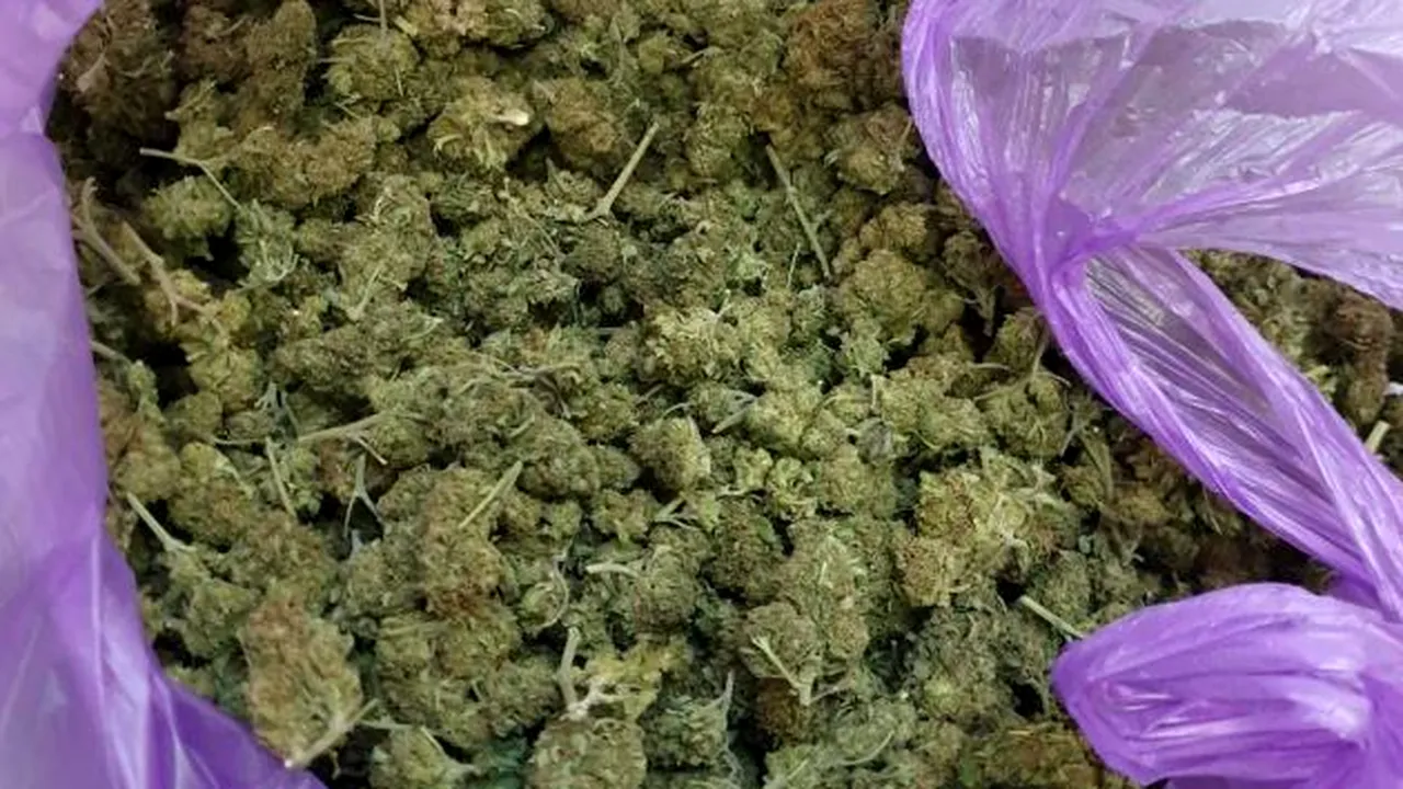 Bărbat prins în flagrant când voia să vândă 15 kg de canabis. Ce sumă uriaşă încerca să obţină - FOTO, VIDEO