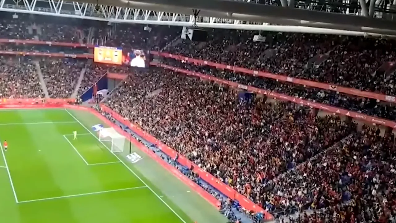 Anchetă deschisă de poliția spaniolă după scandările rasiste de la meciul de fotbal Spania - Egipt