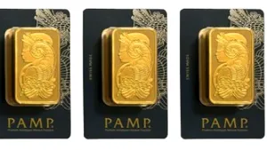 Peste 100 de loturi de lingouri de aur și numismatică sunt scoase la licitație de Artmark. Prețul de pornire este de 55-60% din prețul pieței, ajuns la un nou maxim istoric