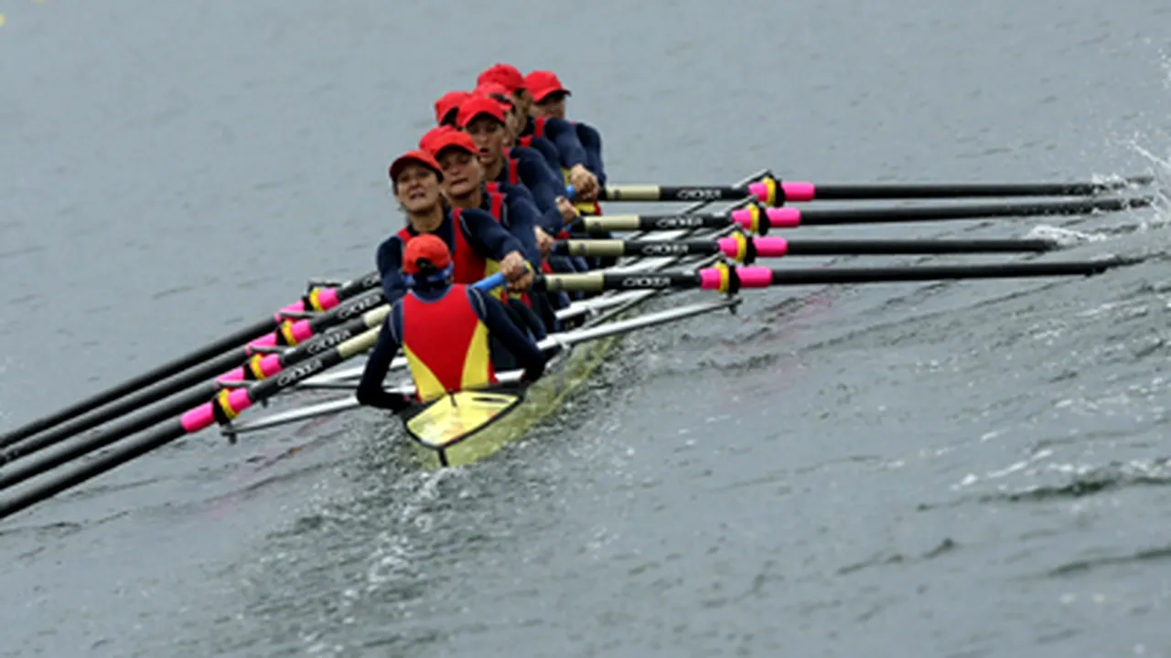 Medalie de aur pentru echipajul feminin de 8+1 al României la CE din Belarus