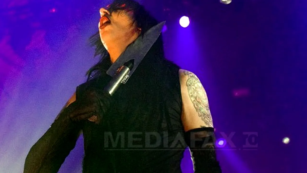 Marilyn Manson renunţă la procesul de defăimare împotriva actriţei Evan Rachel Wood