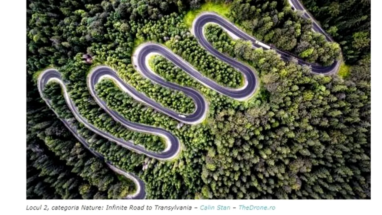 Fotografia spectaculoasă cu care un român a câştigat locul 2 la cel mai important concurs internaţional de fotografii din dronă. Ce înfăţişează imaginea