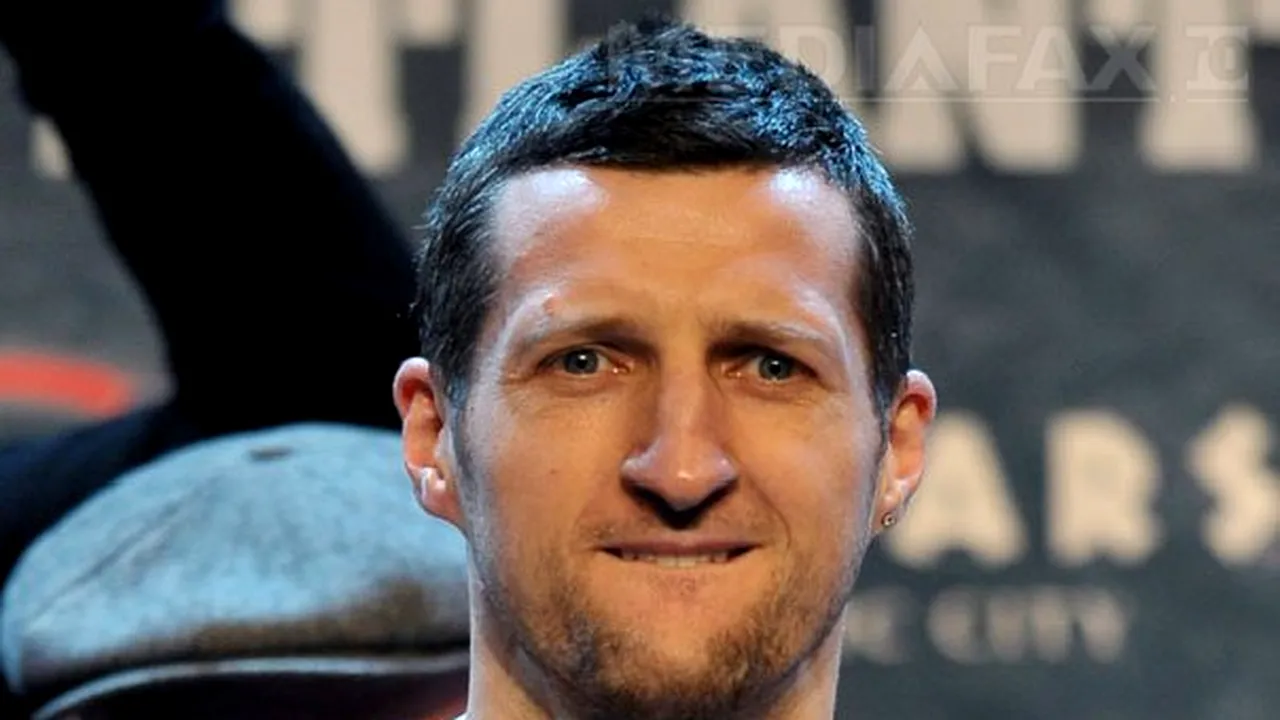 Carl Froch va boxa împotriva americanului Yusaf Mack