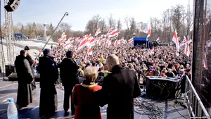 Aproximativ 70 de persoane au fost arestate în Belarus în urma unui marş al opoziţiei