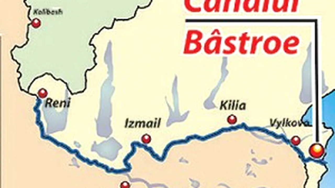 Ukraine Stops Works At Bystroe Canal