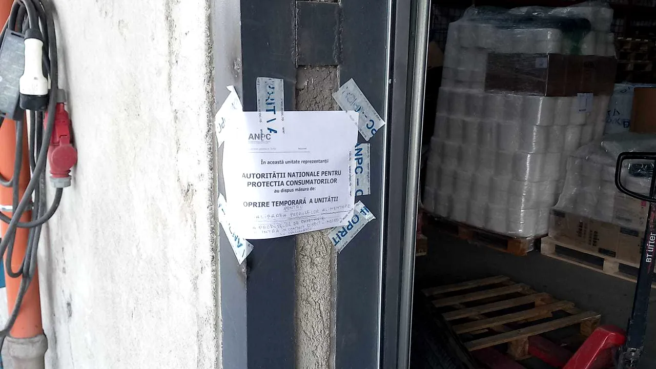 Vopsele lângă mâncare, saltele murdare şi lipsa autorizaţiilor. Firmă de curierat din Braşov, închisă
