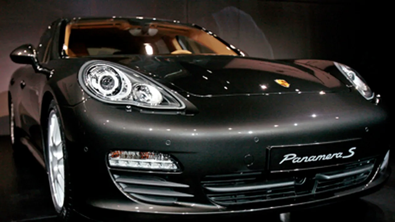 Porsche Panamera, disponibil în România