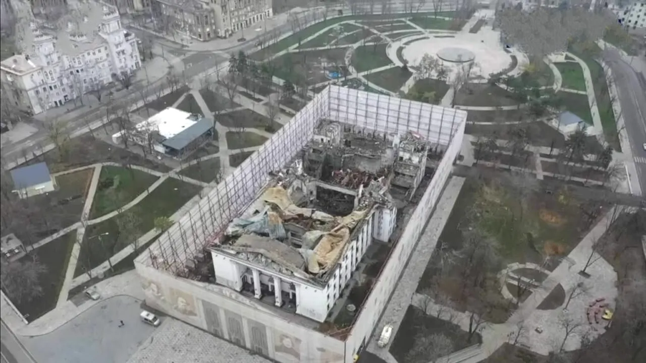 Teatrul Dramatic din Mariupol va fi redeschis de Rusia, în urma masacrului produs în 2022
