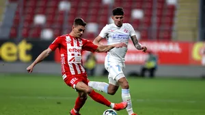 FCSB învinge greu UTA Arad, după ce a jucat o repriză cu un om în plus