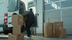 Doi bărbați au comandat colete de 100.000 lei, apoi unul s-a angajat curier să le fure din depozit