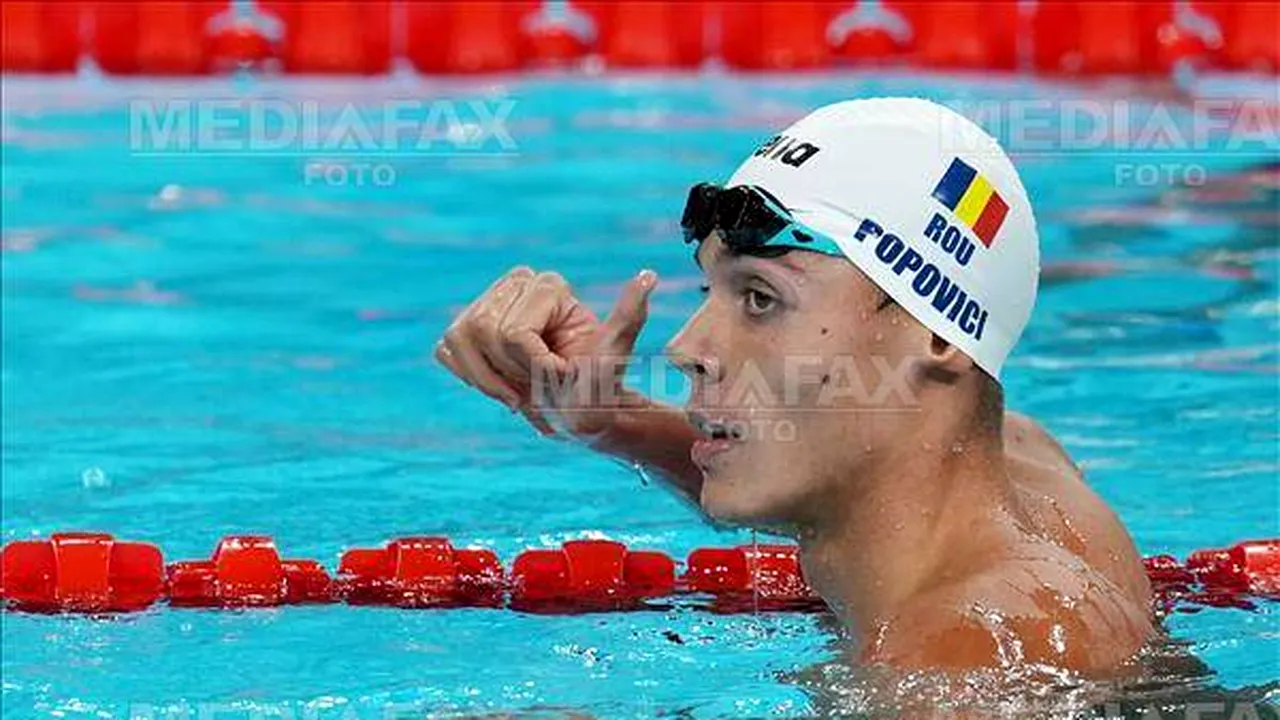 Paris 2024 - David Popovici s-a calificat în finala probei de 200 metri liber cu cel mai bun timp. Se vede prima medalie pentru România la Jocurile Olimpice