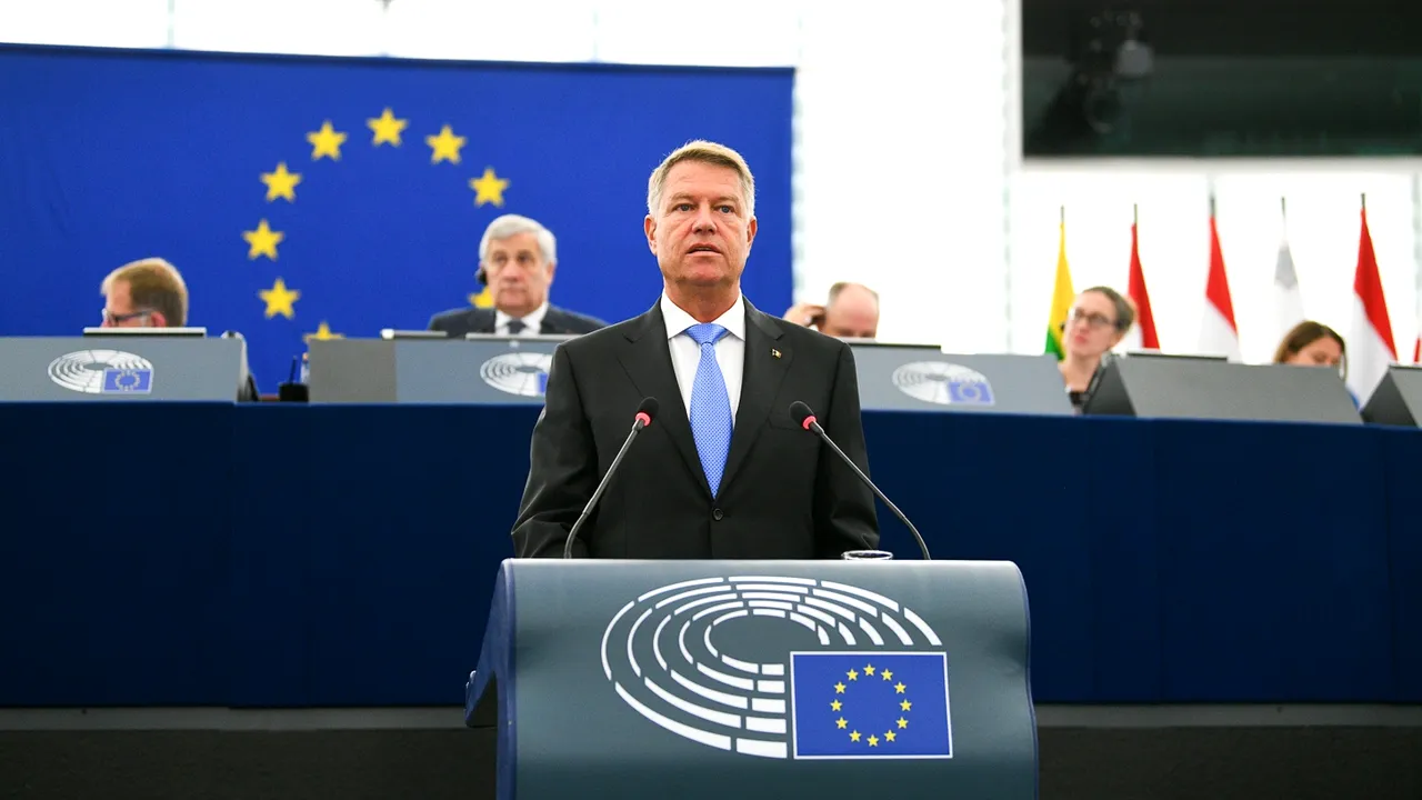 Iohannis, despre modificările legilor justiţiei, în Parlamentul European: Nu vreau să intru în detalii. Ce democraţie parlamentară ar fi aceea fără controverse?