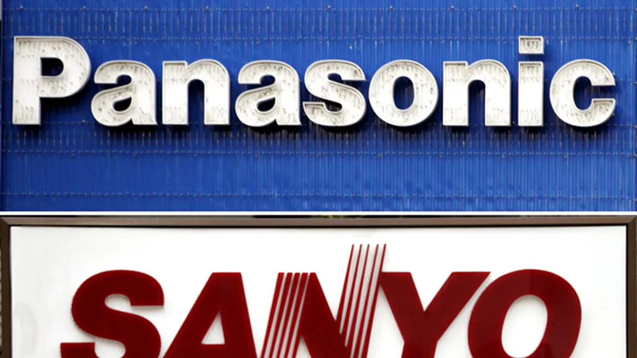 Panasonic a cumpărat participaţia majoritară la Sanyo, pentru 4,6 miliarde de dolari